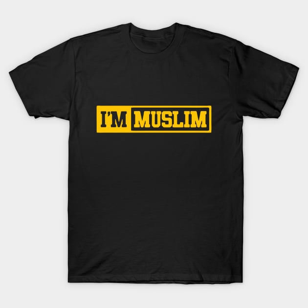 I'M MUSLIM T-Shirt by antongg